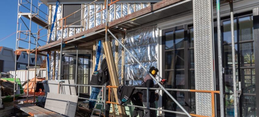 Duurzame All-Zero woning dankzij SuperFOIL isolatiefolie muurisolatie