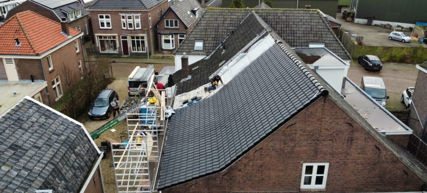 Renovatie en isolatie pannendak historisch pand uit 1837